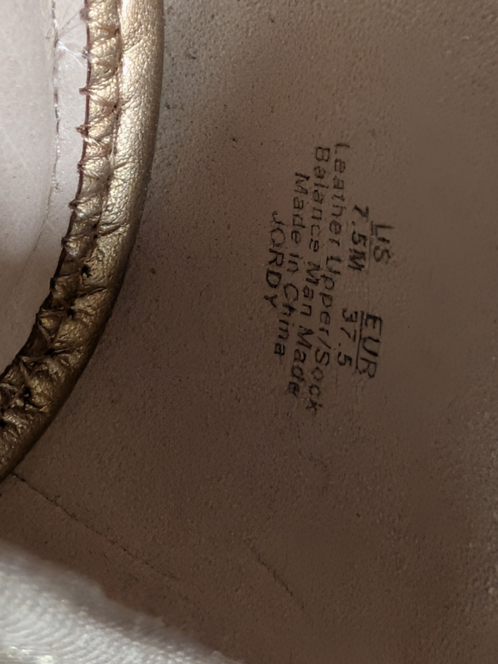 Sam Edelman Metallic Slip-On Loafers in Gold - Picture 4 of 5